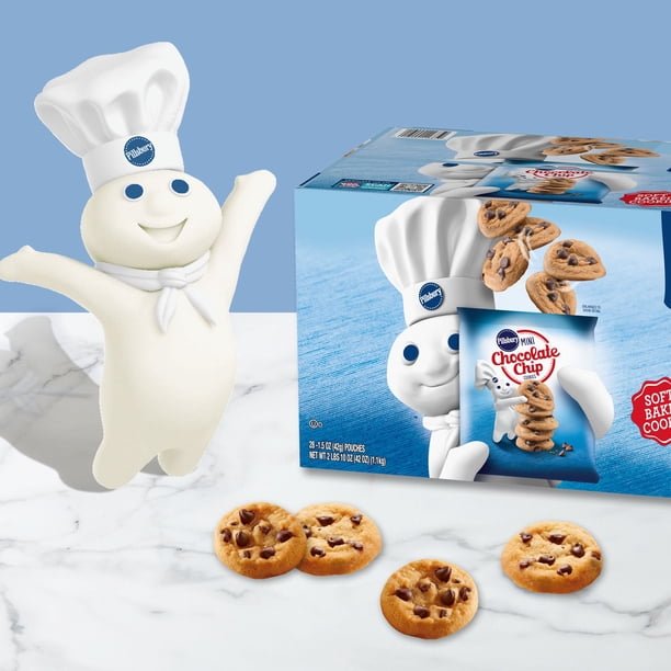 Pillsbury Soft Baked Mini Chocolate Chip Cookies, 1.5 oz., 28 pk