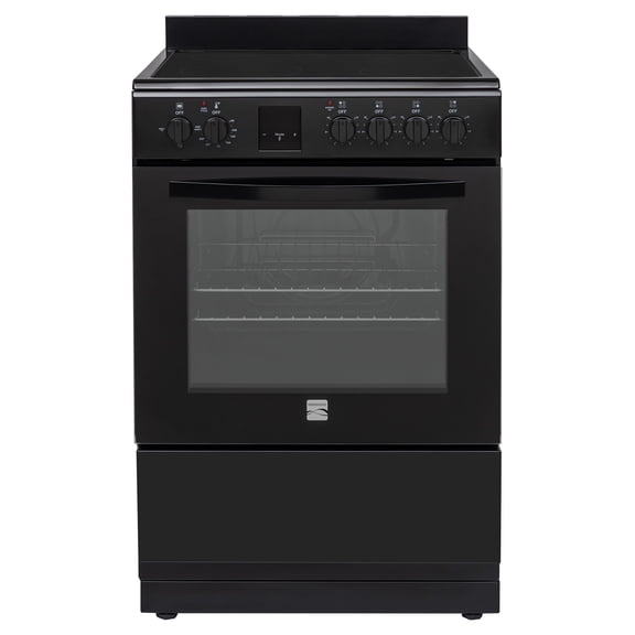 Kenmore 24-In. Front-Control Electric Range, 2.68 Cu. Ft. Oven, 4 Elements, Storage Drawer