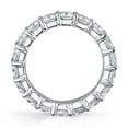thumbnail image 3 of Lab Created White Sapphire Eternity Band in 14K Gold, 3 of 10