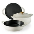 thumbnail image 1 of Tramontina 4-Piece Stackable Enamel Cast Iron Cookware Set (Choose Color), 1 of 15