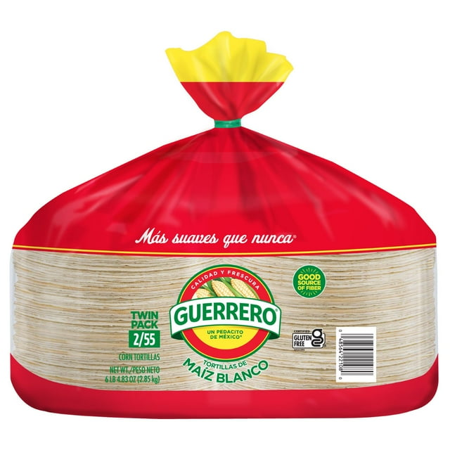 Guerrero 6" White Corn Tortillas, 110 ct.