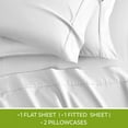 thumbnail image 4 of Purity Home Brushed Organic Cotton Percale Sheet Set, Assorted Sizes, 4 of 8