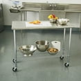 thumbnail image 11 of Member's Mark Work Table with 49" Stainless Steel Top, 11 of 16