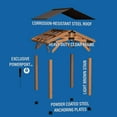 thumbnail image 12 of Backyard Discovery Norwood Cedar Gazebo with PowerPort, Choose Size, 12 of 13