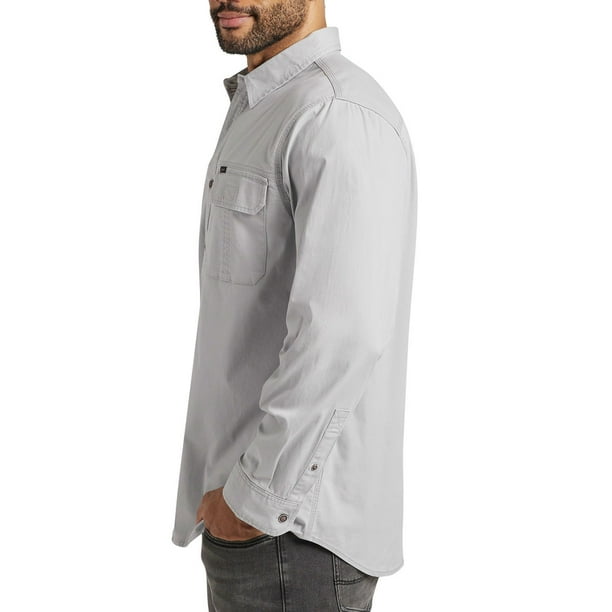 Lee Men's Stretch Canvas Utility Shirt - Samsclub.com