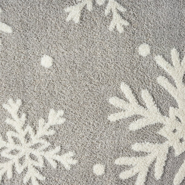 Frosty Bells Winter Whispers Holiday Area Rug, Assorted Sizes