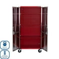 thumbnail image 5 of Seville Classics UltraHD® 6-Piece Steel Garage Cabinet Storage Set With Height Adjustable Workbench, 12 Feet Wide, 5 of 17