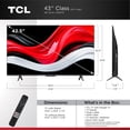 thumbnail image 3 of TCL 43" Q6 Series 4K UHD HDR QLED Smart TV with Google TV - 43Q671G, 3 of 21