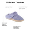 thumbnail image 7 of Isotoner Women’s Classic Comfort Hoodback Slipper, 7 of 8