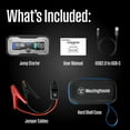 thumbnail image 13 of Westinghouse Jump Starter & Power Bank with 200 Lumen Light (1500, 2000, 4000 Peak Amp)  – Portable Car Battery Charger for Cars, SUVs & Trucks, 13 of 13