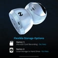 thumbnail image 8 of Night Owl Indoor Wi-Fi 3MP Deterrence Camera with Pan, Tilt and 2-Way Audio, 2 pk., 8 of 11