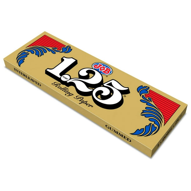 JOB Gold 1.25 Cigarette Papers, 24 ct