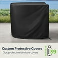 thumbnail image 5 of Member's Mark Palmero Swivel Chair Set with Sunbrella Fabric, 3pc, 5 of 8