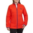 thumbnail image 2 of Lands' End Ladies Grid Fleece Zip Up Jacket, 2 of 5