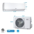 thumbnail image 8 of BLACK+DECKER 9,000 BTU Split Air Conditioner with Heat, 8 of 9