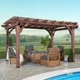 thumbnail image 1 of Backyard Discovery 14' x 10' Somerville Pergola with PowerPort, 1 of 8
