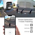 thumbnail image 3 of Reolink TrackMix P760 Wired 4K Outdoor PoE Pan-Tilt Security Camera with Auto-Tracking, 3 of 10