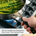 thumbnail image 3 of KitchenAid Stainless Steel Cookware Set, 10-Piece, Brushed Stainless Steel, 3 of 13