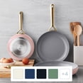thumbnail image 5 of Member's Mark 3-Piece Modern Ceramic Fry Pan Set, Assorted Colors, 5 of 5