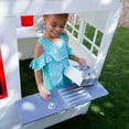 thumbnail image 4 of KidKraft Modern Outdoor Playhouse with Picnic Table, White, 4 of 10