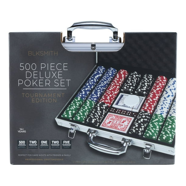 BLKSMITH® 500-Piece Deluxe Poker Set - Samsclub.com