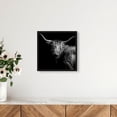 thumbnail image 3 of A Cow Square Rustic Farmhouse Canvas Print by Oliver Gal Prints, 3 of 4