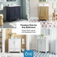 thumbnail image 25 of OVE Decors Kansas 36" W x 19" D Freestanding Bathroom Vanity with Sink, 25 of 26