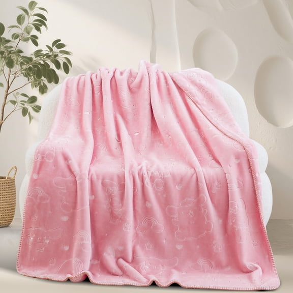 Kids Licensed Ultra Plush Embossed Throw, 50" x 60"