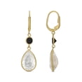 thumbnail image 3 of Multi-Gemstone Dangle Earrings in 14K Gold, 3 of 6