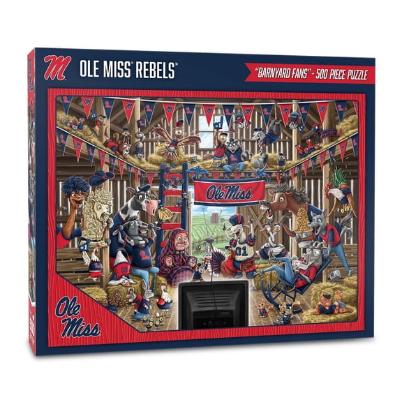 YouTheFan NCAA Barnyard Fans 500pc Puzzle