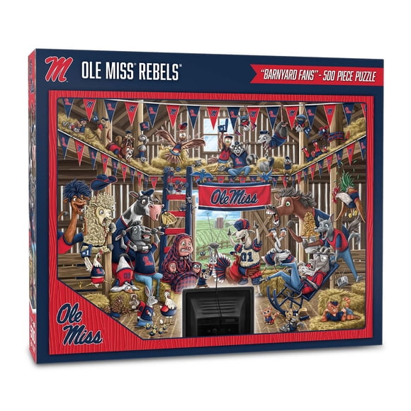 YouTheFan NCAA Barnyard Fans 500pc Puzzle