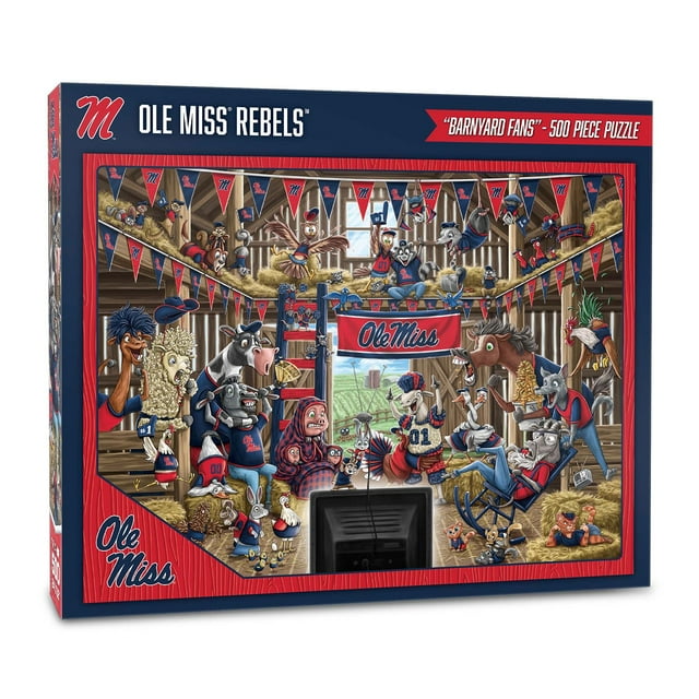 YouTheFan NCAA Barnyard Fans 500pc Puzzle