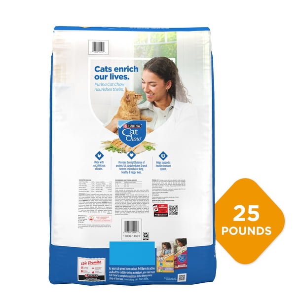 Purina 25 lb Complete Cat Chow, Small