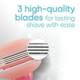 thumbnail image 4 of Venus Comfortglide Women's Razor Handle + 12 Cartridges, White Tea, 4 of 11