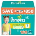 thumbnail image 1 of Pampers Swaddlers Diapers, Sizes Newborn-8, 1 of 16