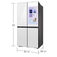 thumbnail image 3 of Samsung 29 cu. ft. Bespoke 4-Door Flex Full Depth Refrigerator w/ AI Family Hub, 3 of 10