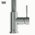thumbnail image 8 of VIGO Pull-Out Spray Kitchen Faucet, Chrome Finish, 8 of 16