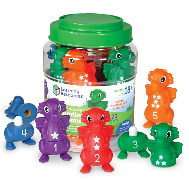 nmixx counting stars ラキドロ ソリュウ 3枚セット Learning Resources Snap-N-Learn Counting Dragons, Mixed Media