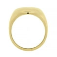 thumbnail image 4 of High Polish Oval Top Ring with Gallery inside in 14K Gold, 4 of 8