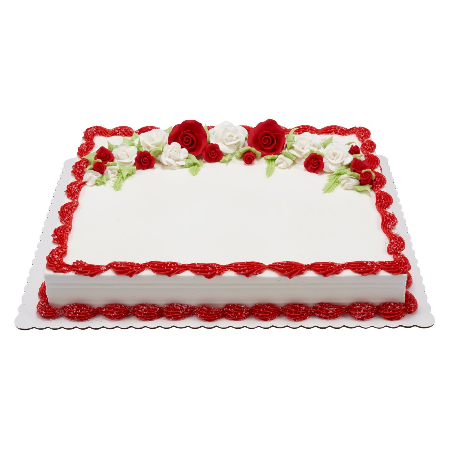 Sugar Soft Roses Half Sheet Cake - Samsclub.com