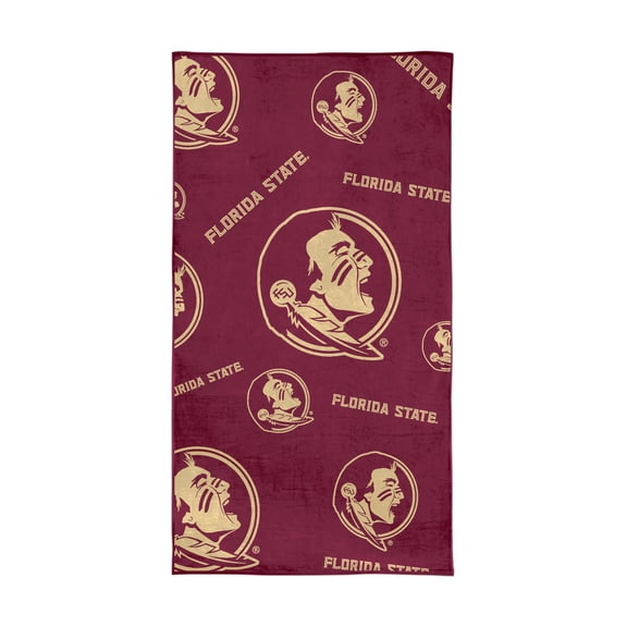 Logo Brands Florida State Seminoles 38"x72" Beach Towel