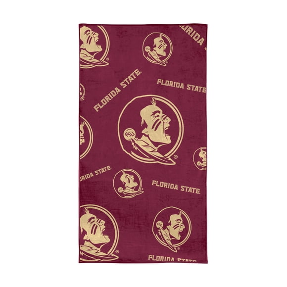 Logo Brands Florida State Seminoles 38"x72" Beach Towel