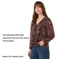 thumbnail image 10 of Edited by Maren Morris Women's Boho Blouse, 10 of 13