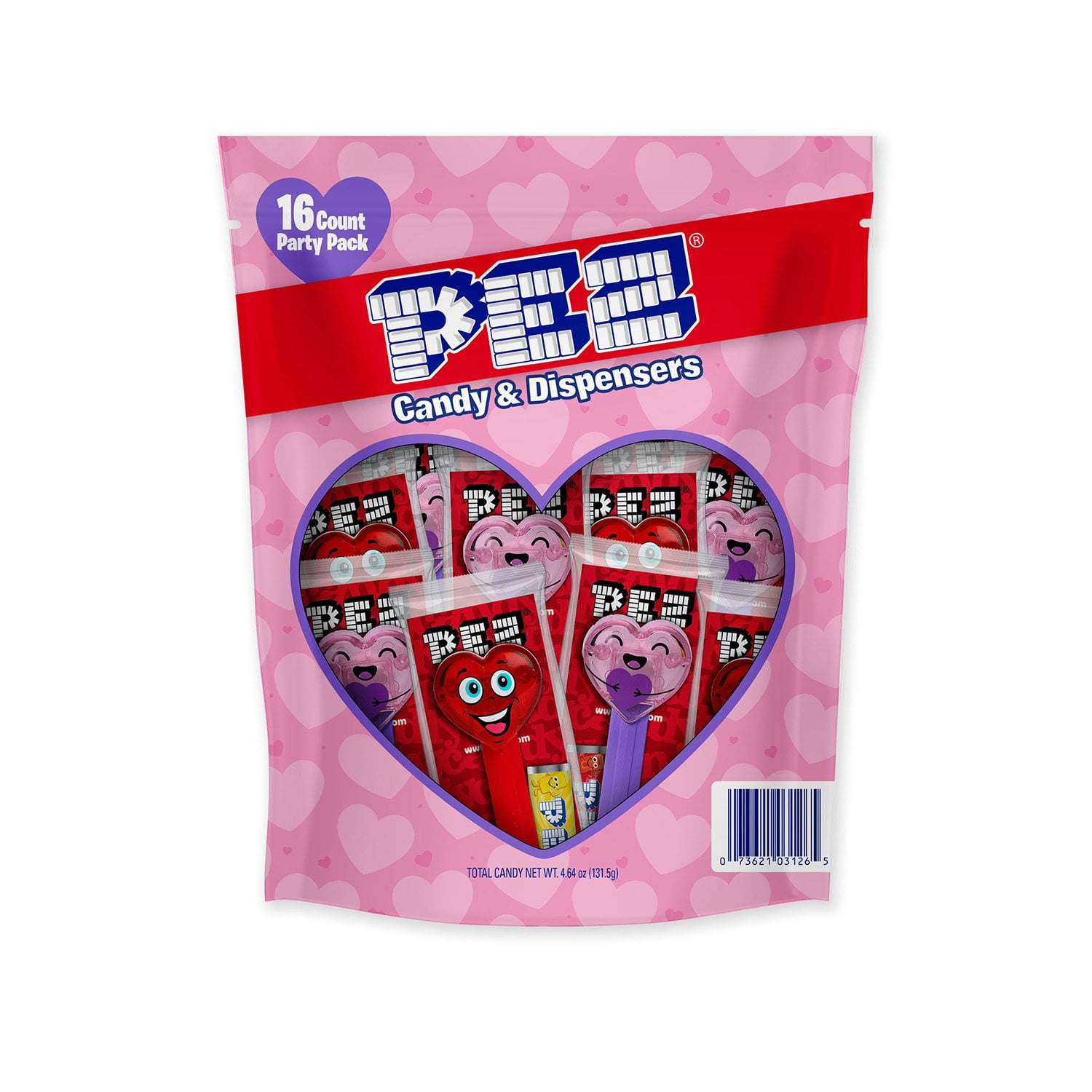 PEZ Valentines Party Pack Candy and Dispensers, 16 ct. - Samsclub.com