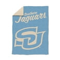 thumbnail image 1 of Logo Brands Southern University Jaguars Luxe Dreams Throw, 60" x 80", 1 of 6