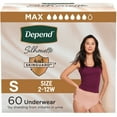 thumbnail image 1 of Depend Silhouette Incontinence Underwear for Women, Maximum Absorbency, Choose Size, 1 of 9