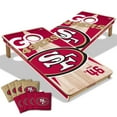 thumbnail image 1 of YouTheFan San Francisco 49ers 2'x4' Cornhole Board Set, 1 of 6