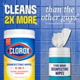 thumbnail image 6 of Clorox Disinfecting Cleaning Wipes, Bleach Free, Fresh Scent and Crisp Lemon, 5 pk., 425 Wipes Total, 6 of 11