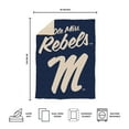 thumbnail image 5 of Logo Brands Ole Miss Rebels Luxe Dreams Throw, 60" x 80", 5 of 6