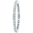 thumbnail image 4 of Round Cut Diamond Eternity Band in 14K Gold, 4 of 6